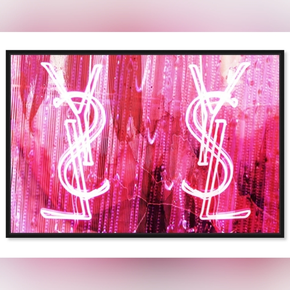 YSL 11x17in wall art